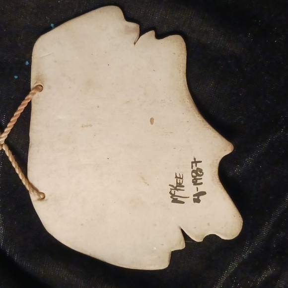 Porcelain Necklace or Wall Hanging - Picture 4 of 5
